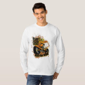 T-shirt Les Turbo Chicks Brûlent La Route (Devant entier)