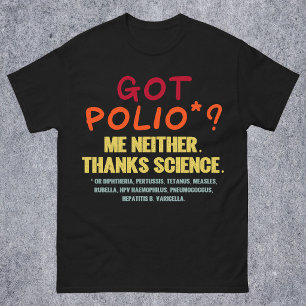 T-shirt Les vaccins fonctionnent grâce à la science Étudia