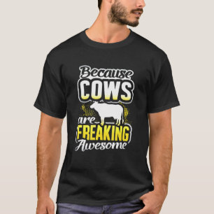 T-shirt Les vaches sont carrément géniales vache vache
