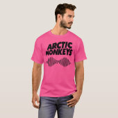 T-shirt Les Vagues Noires De Singe (Devant entier)