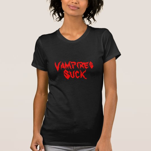 T-shirt Les vampires sucent (Devant)