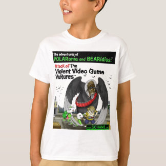 T-shirt Les vautours du jeu vidéo violent
