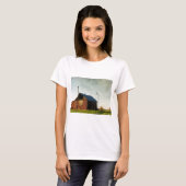 T-shirt Les vautours et la grange (Devant entier)