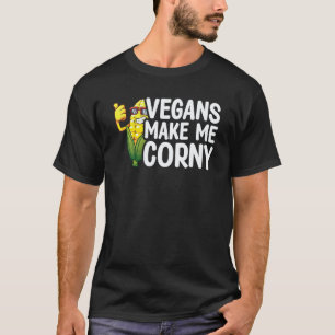 T-shirt Les végans me rendent ringard Diète végétale végan