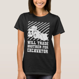 T-shirt Les Véhicules De Construction Feront Le Commerce D