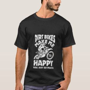 T-shirt Les Vélos De Chemise Femme Me Rendre Heureux Motoc