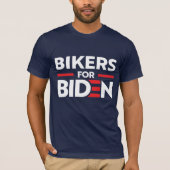 T-SHIRT LES VÉLOS POUR JOE BIDEN (Devant)