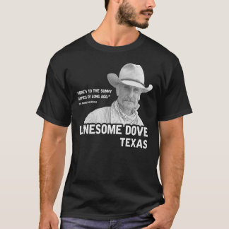 T-shirt Les versants ensoleillés de Long Ago Lonesome Dove
