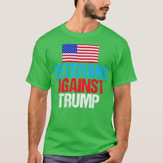 T-shirt Les vétérans contre Trump