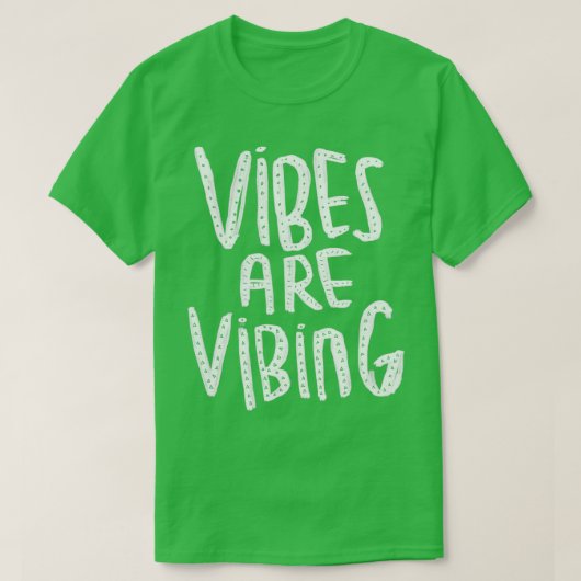 T-shirt Les vibrations (Design devant)