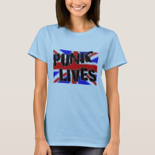 T-shirt les vies punks (Devant)