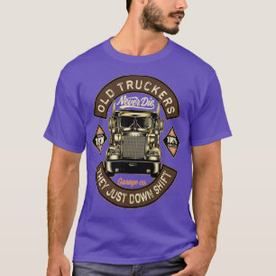 T-shirt Les vieux camionneurs ne meurent jamais Amoureux d