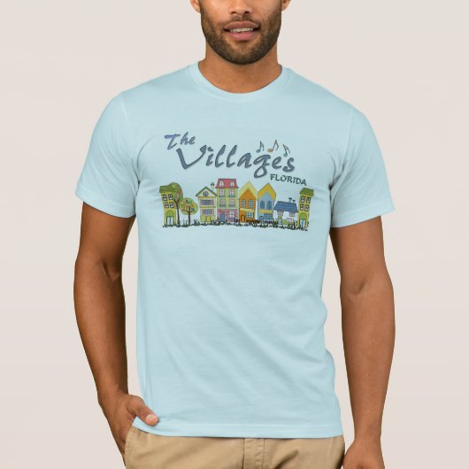 T-shirt Les villageois de la communauté de floride (Devant)