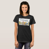 T-shirt Les villages de la communauté de floride dames bur (Devant entier)