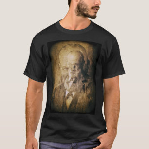 T-shirt Les visages de Freud