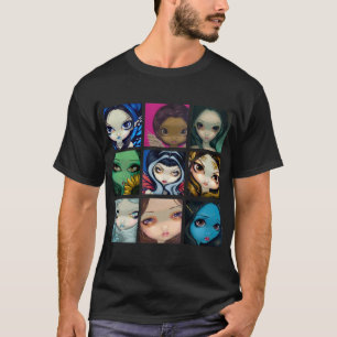 T-shirt Les visages du Faery groupent 1 chemise féerique