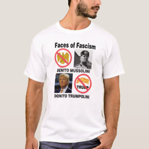 T-shirt Les visages du fascisme