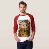 T-shirt Les Visions de Tondal, 1479 par Hieronymus Bosch (Devant entier)