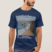 T-shirt Les visites exotiques faites sur commande (Devant)