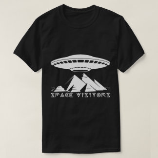 T-shirt Les visiteurs et les pyramides blanches