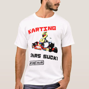 T-shirt Les voitures de Karting sucent