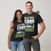 T-shirt Les voitures électriques émettent des compliments  (Unisexe)