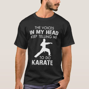 T-shirt Les Voix Dans Ma Tête Continuent À Me Dire De Fair