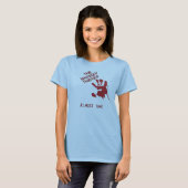 T-shirt Les voleurs de whiskey (Devant entier)