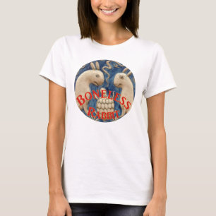 T-shirt Les voyages européens du lapin sans os