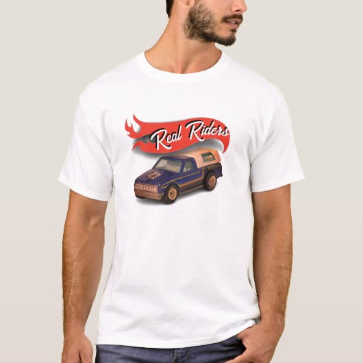T-shirt Les vrais coureurs diecast mini camion léger T-shi (Devant)