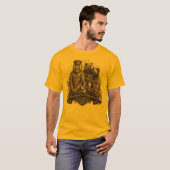 T-shirt Les Vrais Héros  (Devant entier)