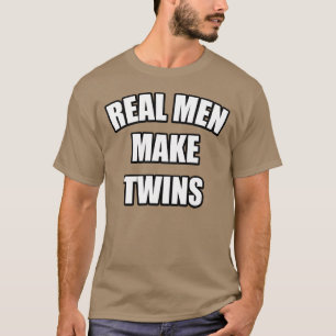T-SHIRT LES VRAIS HOMMES FONT DES JUMEAUX