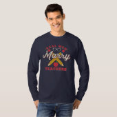 T-shirt Les vrais Hommes Marry Enseignants Funny School Tu (Devant entier)
