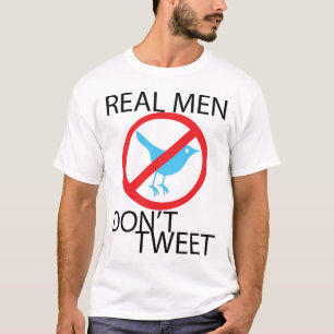 T-SHIRT LES VRAIS HOMMES NE GAZOUILLENT PAS