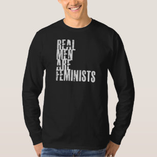 T-shirt Les vrais Hommes Sont Féministes Boyami Mari Père