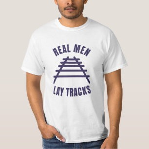 T-shirt Les vrais rails