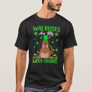 T-shirt Les Walruses Sont Mes Charmants Chanceux Walrus St