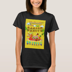 T-shirt Les Week-ends Sont Pour Bateau Dragon