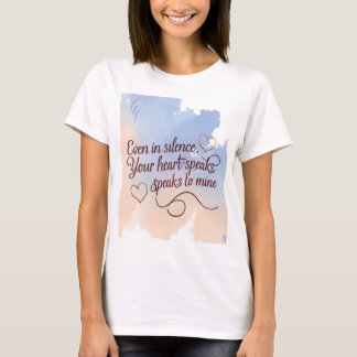 T-shirt Les Whispers du coeur silencieux