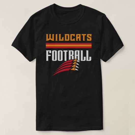 T-shirt Les Wildcats de Los Angeles ! XFL (Design devant)