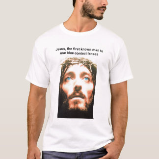 T-shirt Les yeux bleus de Jésus