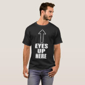 T-shirt Les yeux là-haut (Devant entier)