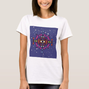T-shirt Les Yeux ont cela Yeux Mystiques