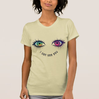 T-shirt Les yeux que je peux vous voir concevoir