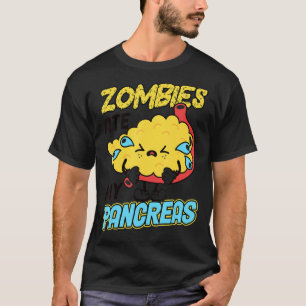 T-shirt Les zombies mangent mes ancêtres Sensibilisation a