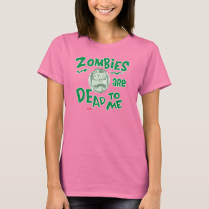 T-shirt Les zombis sont morts à moi chemise par le studio
