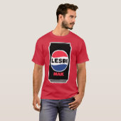 T-shirt Lesbain Lesbi Ma Can friend (Devant entier)