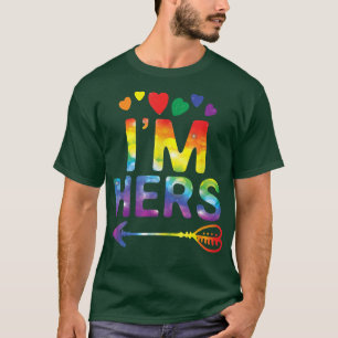 T-shirt Lesbian Couple Funny Je suis les Hers qui correspo