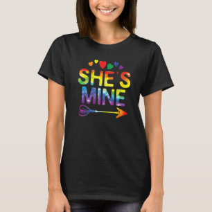 T-shirt Lesbian Couple She's Mine Matching Lgbt Pride
