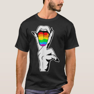 T-shirt Lesbian & Gay Tongue - LGBTQ 